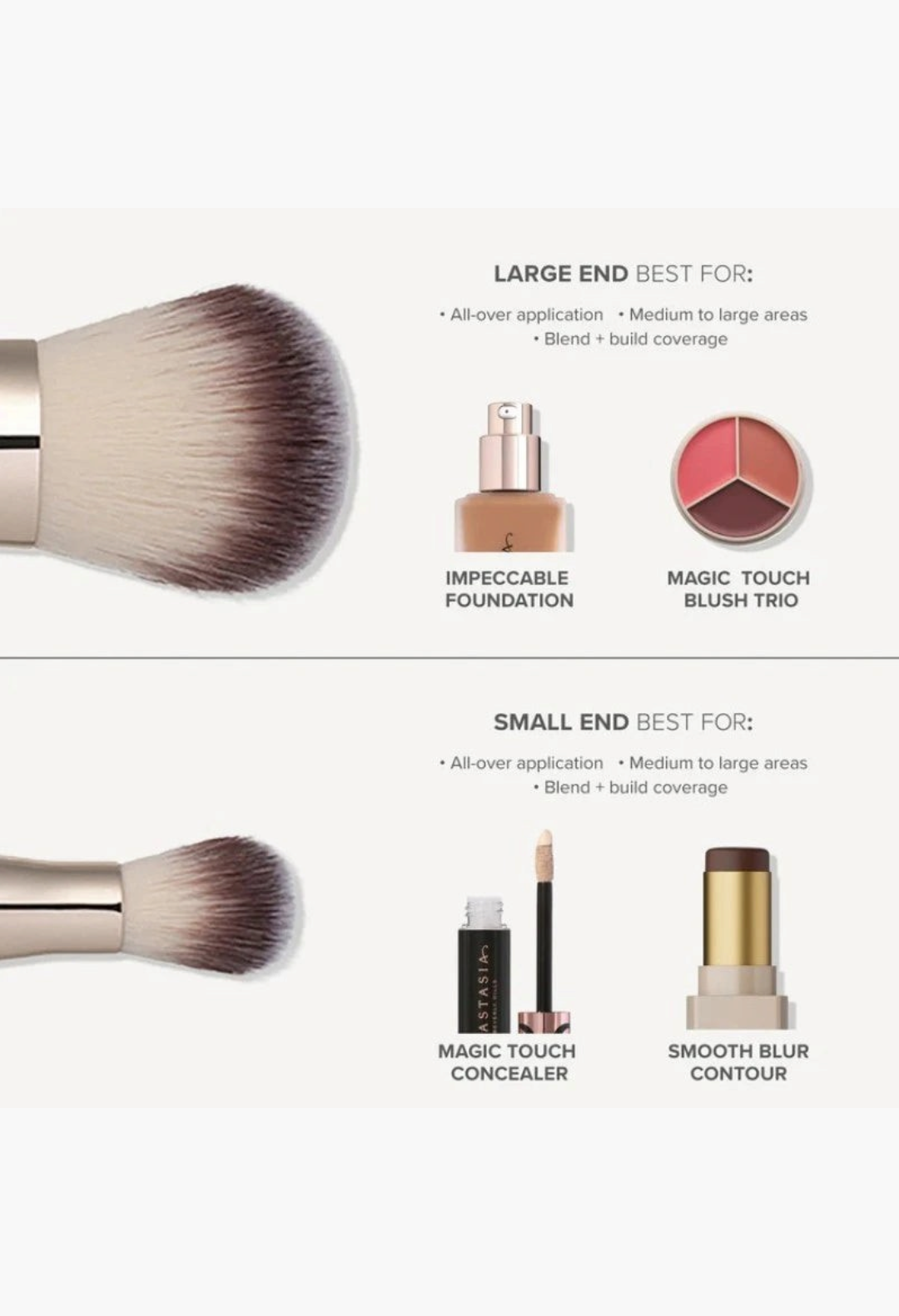 ANASTASIA BEVERLY HILLS Impeccable Foundation & Face Brush