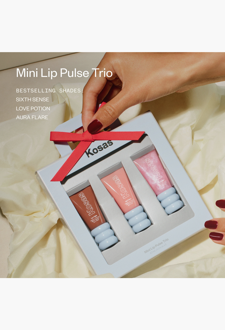Kosas Cosmetics Mini Lip Pulse Trio