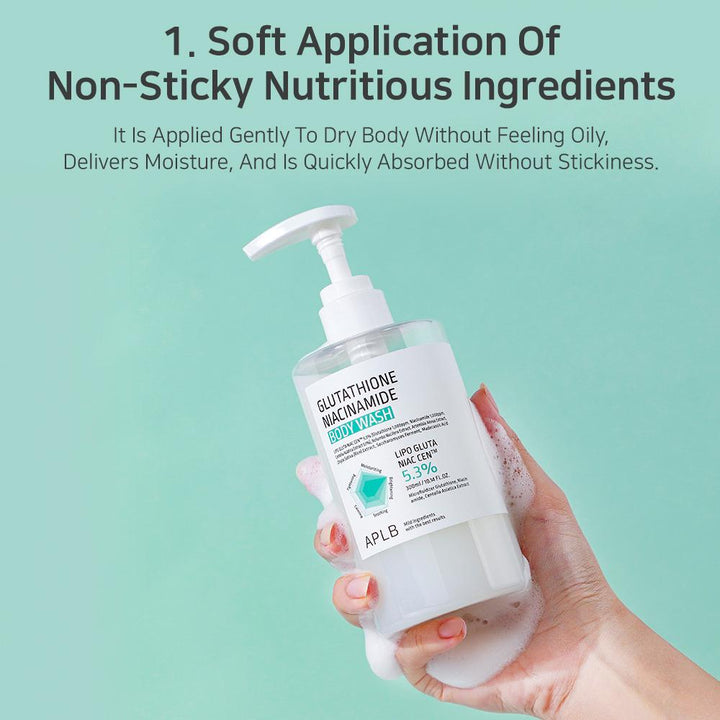 Glutathione Niacinamide Body Wash