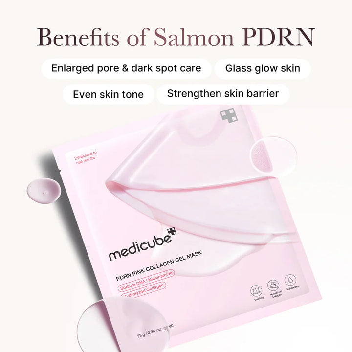 Salmon PDRN Pink Collagen Jelly Mask - GLAM MODA
