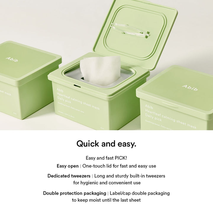 Daily Quick Mask | Dual Care (Soothing & Firming)
