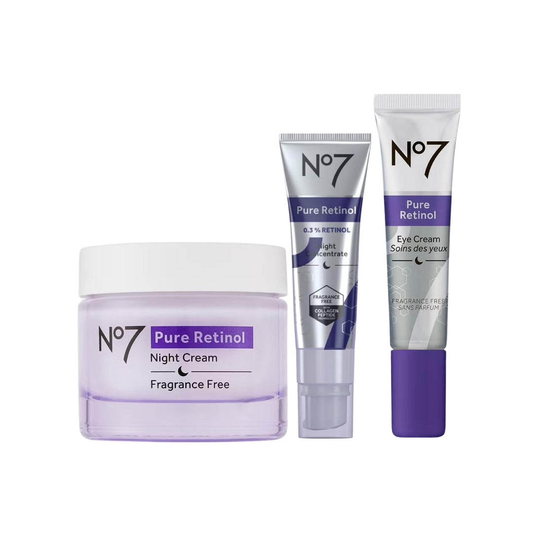 No7 Pure Retinol Night Collection