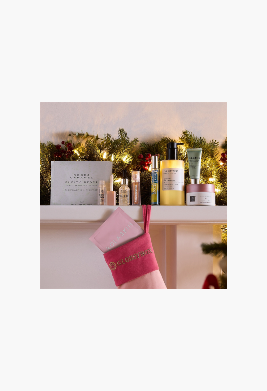 GLOSSYBOX Christmas Stocking (Worth Over £132)