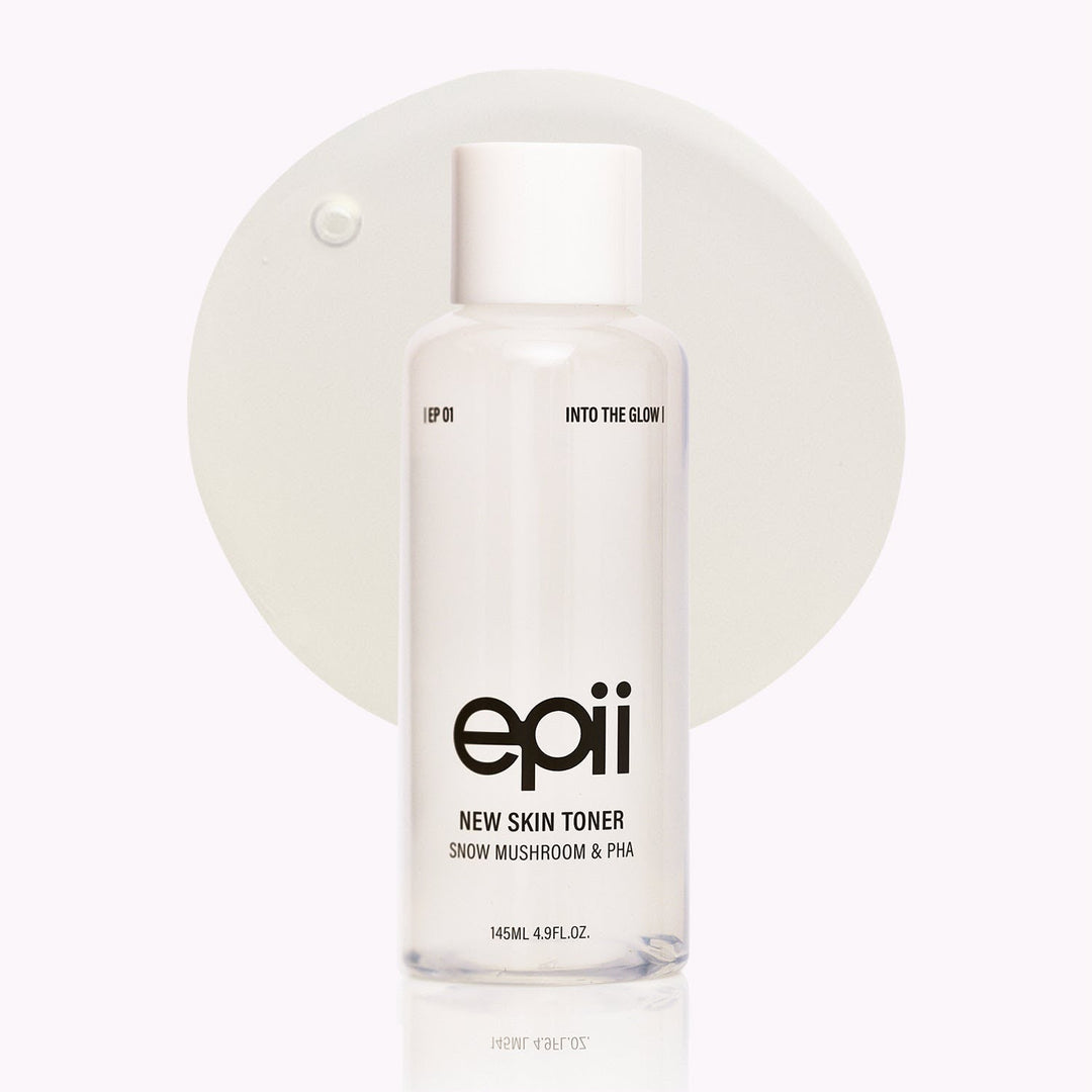 epii epii New Skin Toner – Snow Mushroom and Polyhydroxy Acids – 145 ml
