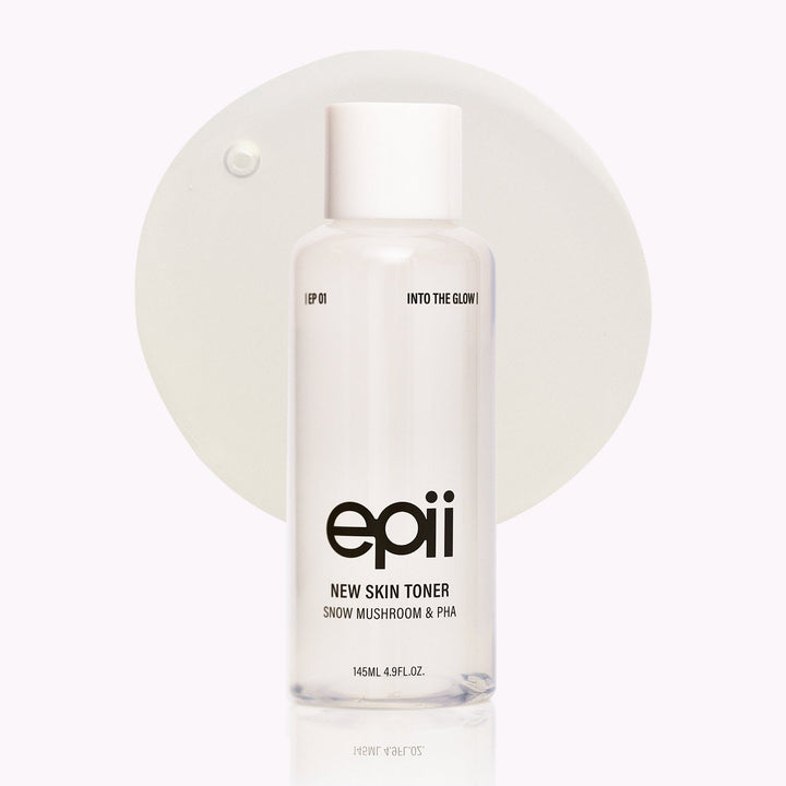 epii epii New Skin Toner – Snow Mushroom and Polyhydroxy Acids – 145 ml