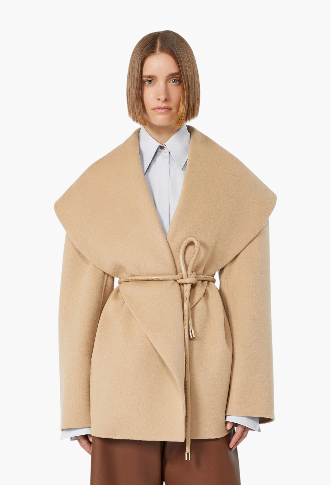 Max Mara Pure wool double fabric jacket