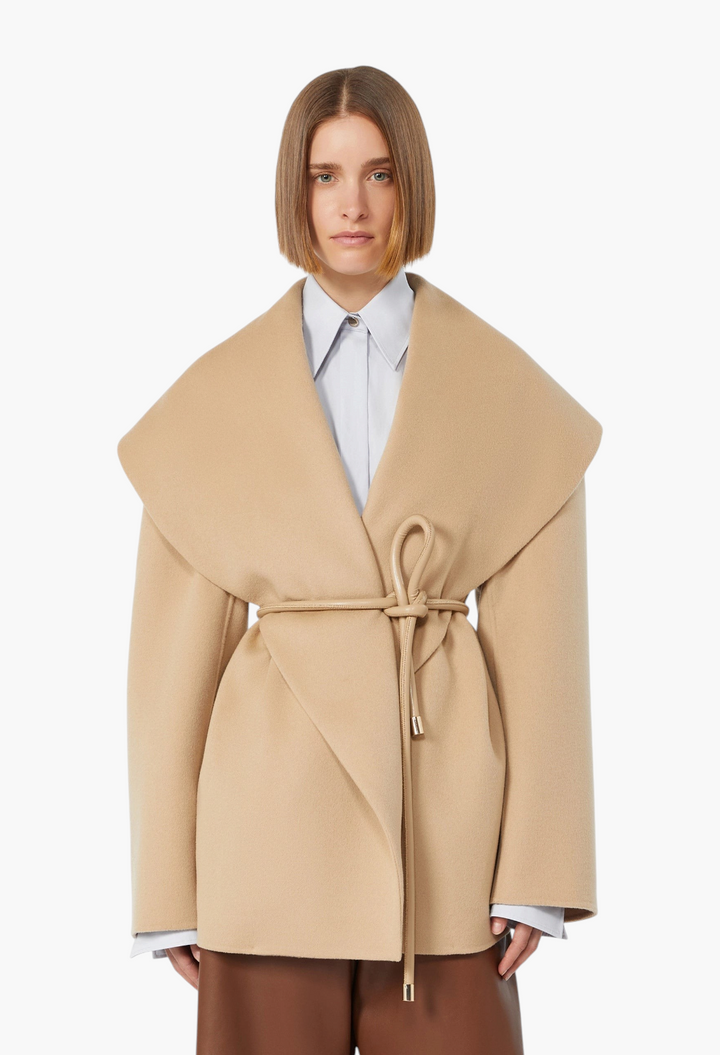 Max Mara Pure wool double fabric jacket