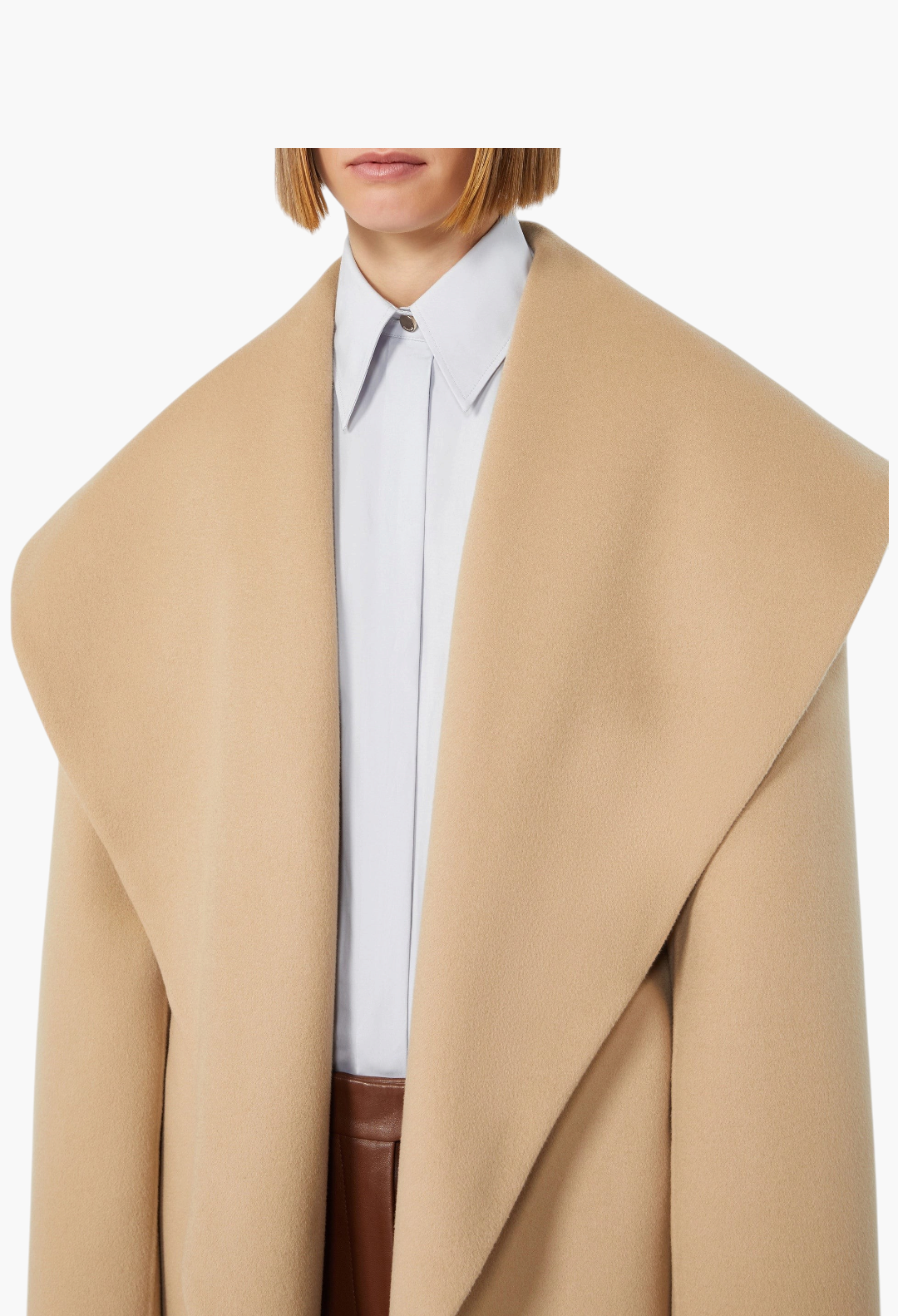 Max Mara Pure wool double fabric jacket