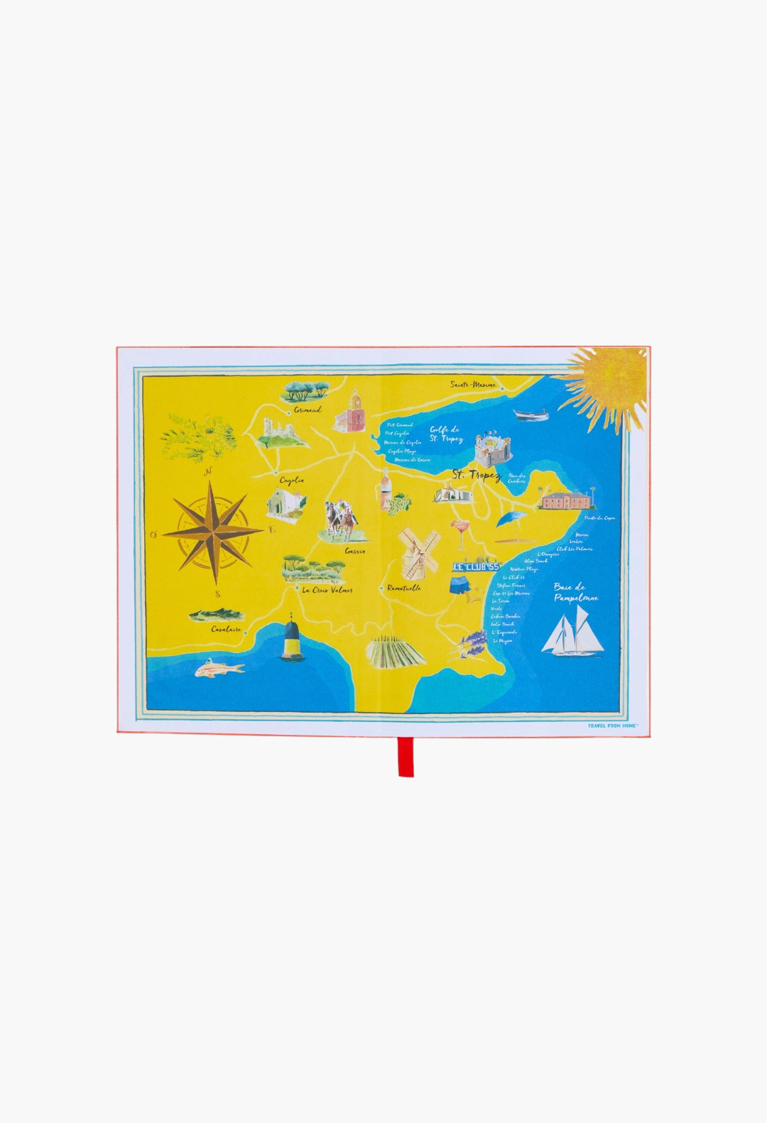 ASSOULINE Travel From Home Notebook - St. Tropez Soleil