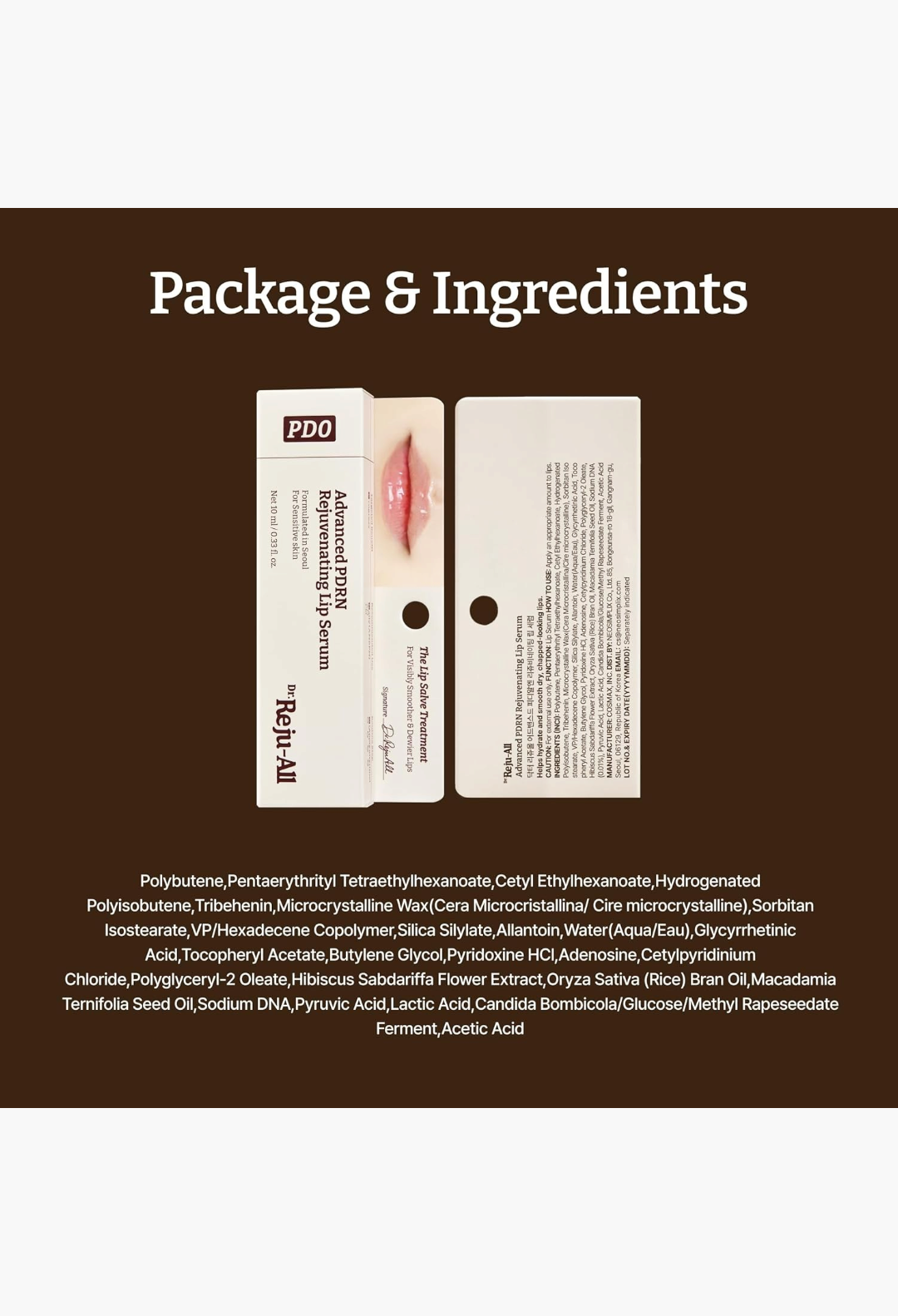 Dr.Reju-All Advanced PDRN Rejuvenating Lip Serum