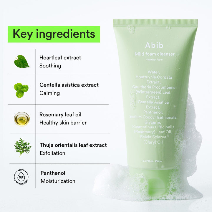 Mild Foam Cleanser Heartleaf Foam