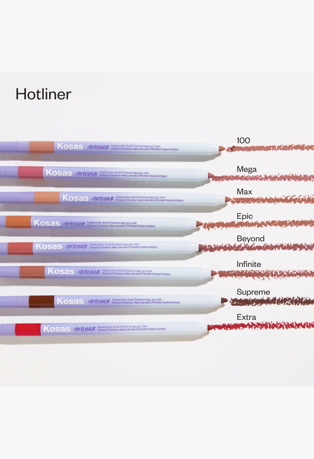 Kosas Cosmetics Full Effect Lip Set