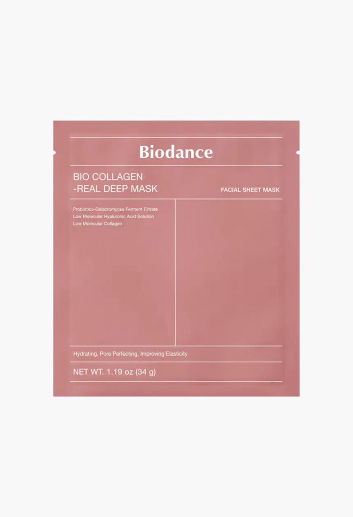 Bio Collagen Real Deep Mask for Pore Minimizing & Firming Care - GLAM MODA