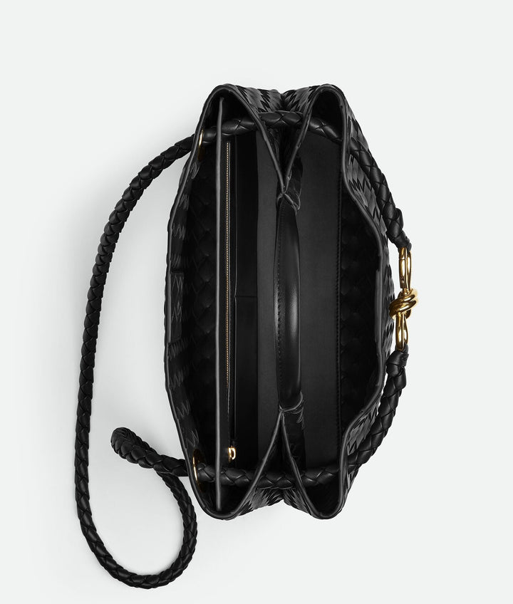 Black  - Medium Andiamo - Gold finish - GLAM MODA