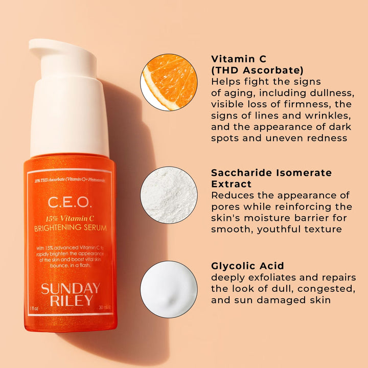 C.E.O. 15% Vitamin C Brightening Serum - GLAM MODA