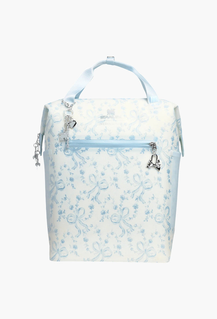 Stanley 1913 x LoveShackFancy Holiday All Day Madeleine Mini Cooler Backpack | 20 Can | 14 QT | 13.2 L - GLAM MODA