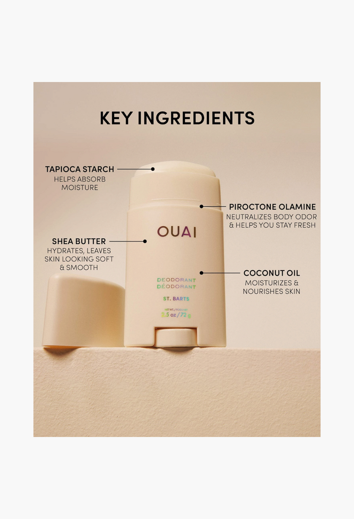 OUAI Deodorant St. Barts Scent