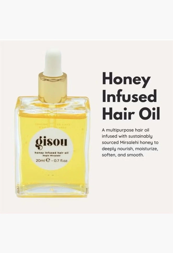 Gisou Honey Infused Hair Oil bottle