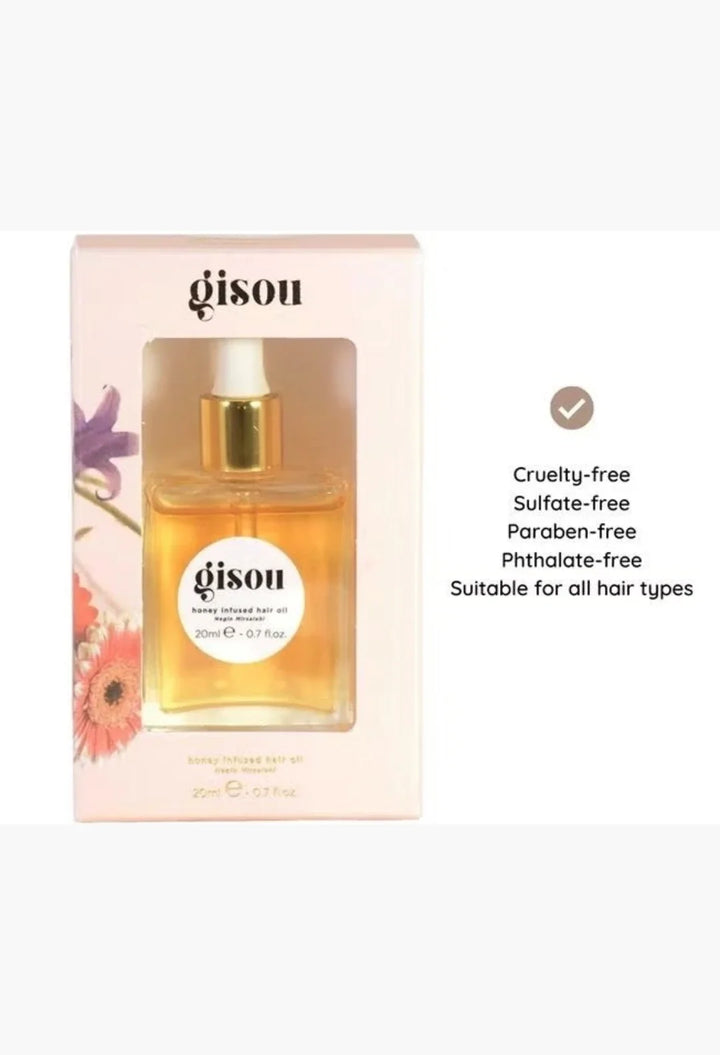 Gisou Honey Infused Hair Oil bottle
