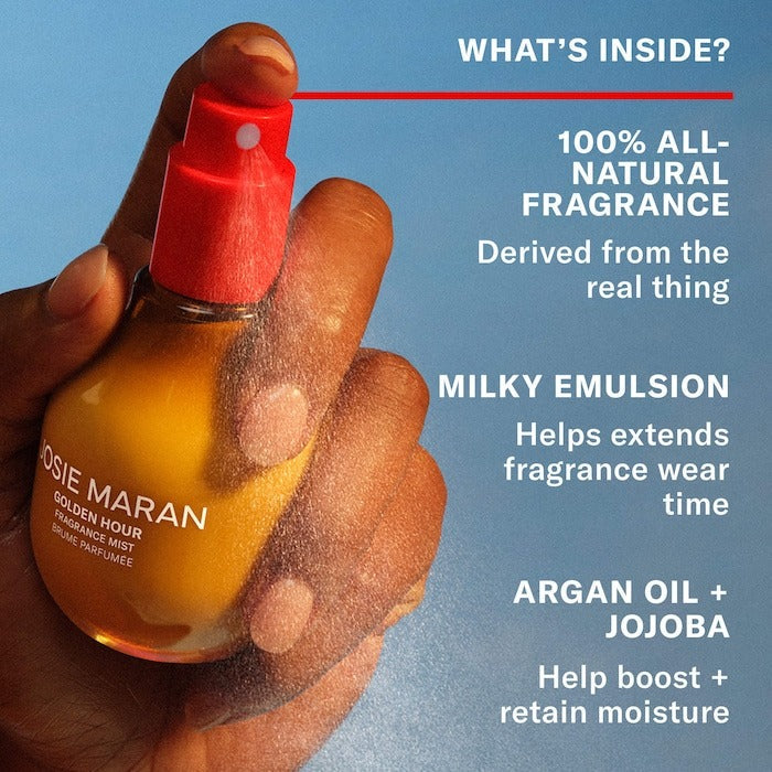 Golden Hour - Body + Hair Fragrance Mist with 100% Natural Scents - GLAM MODA