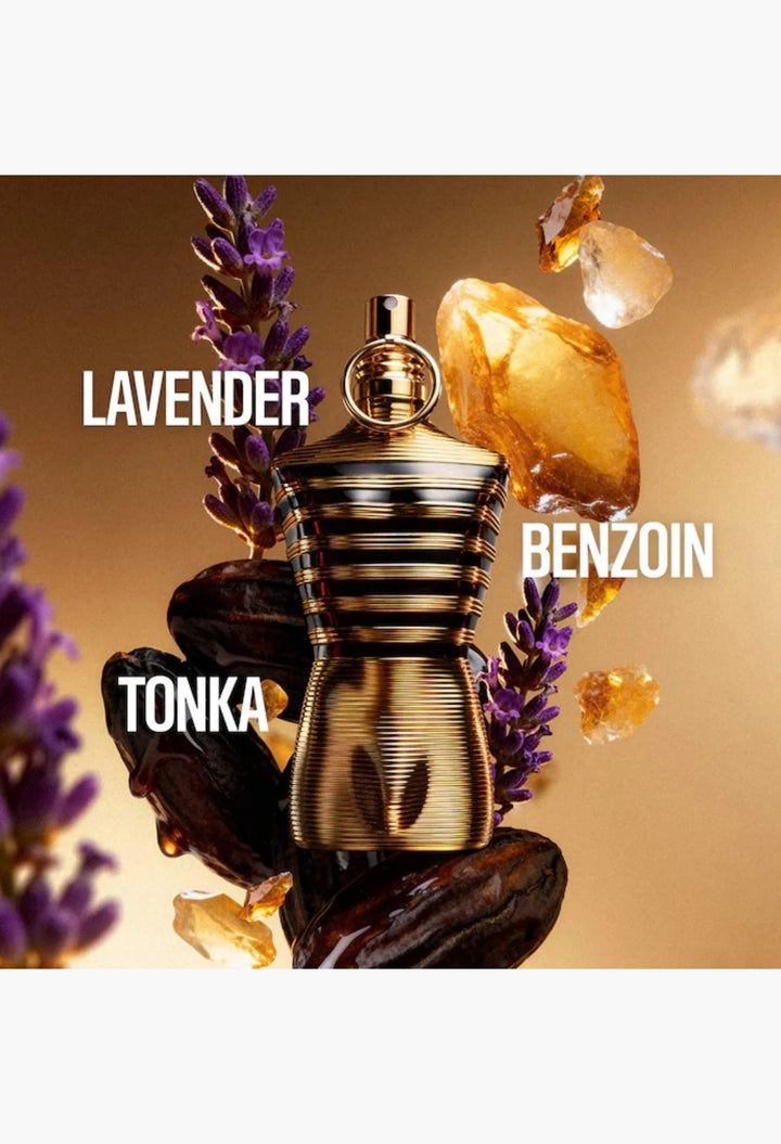 Jean Paul Gaultier Le Male Elixir bottle detail