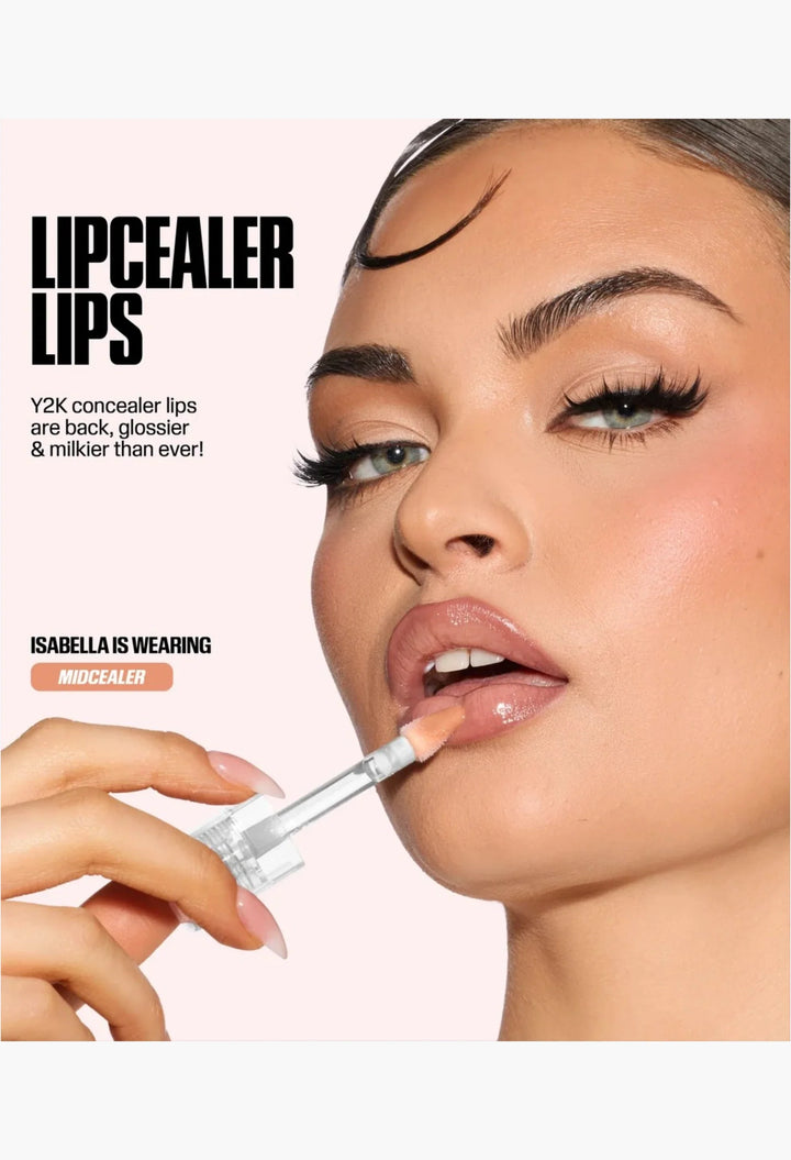 Faux Filler Extra Shine Lip Gloss LightCealer shade swatch
