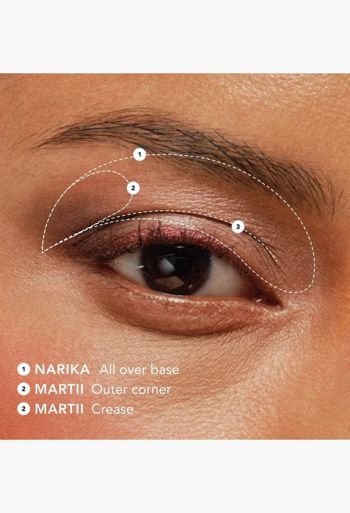 Matte Eye Shade Narika Limited Edition eye shadow detail