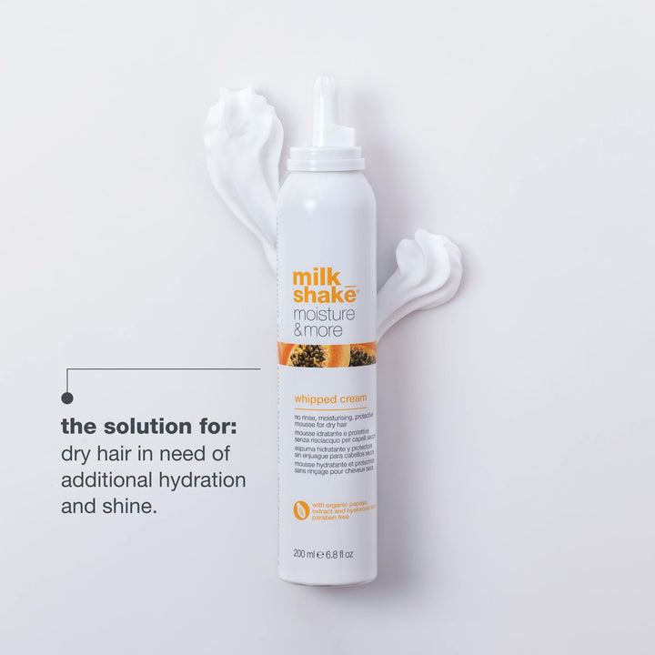 Milk Shake Haircare Moisture And More Moisturizing Foam For Dry Hair - GLAM MODA