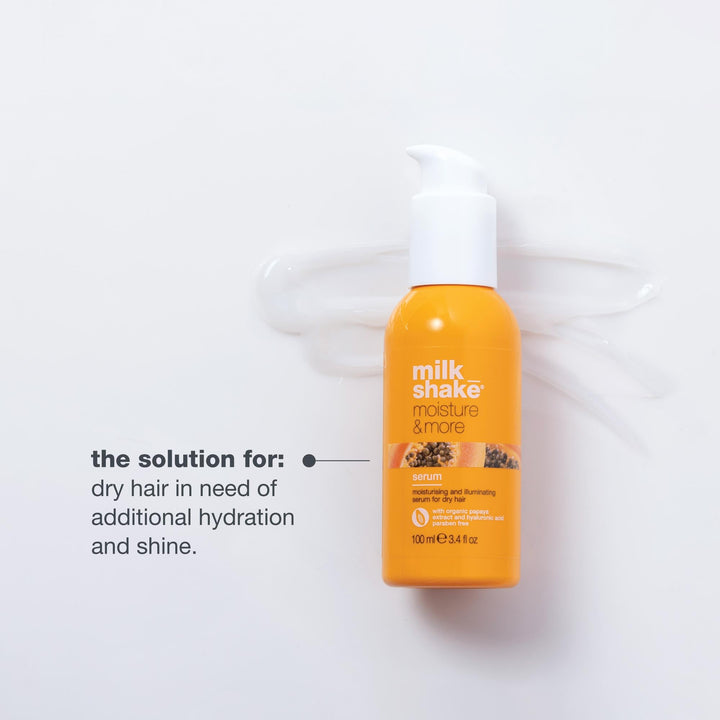 Milk Shake Haircare Moisture And More Moisturizing Serum For Dry Hair - GLAM MODA