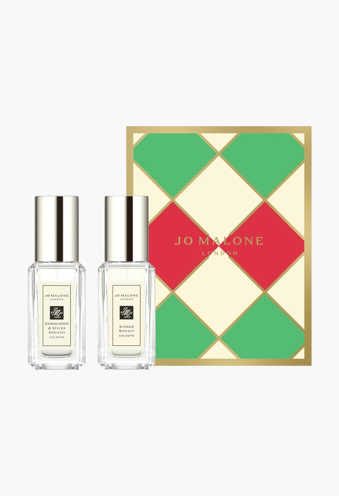 Mini Ginger Biscuit + Sandalwood & Spiced Apricot Cologne Duo Gift Set - GLAM MODA
