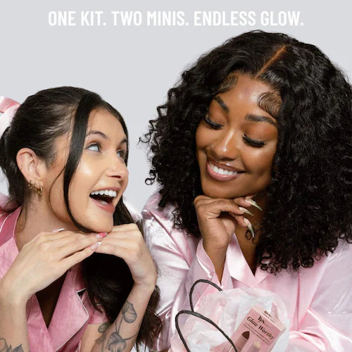 Mini Glow Worthy Light Bronzer and Highlighter 2-Piece Set - GLAM MODA