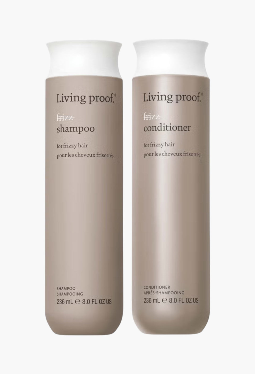 No Frizz Shampoo and Conditioner Bundle for Frizz Control, Smoothness and Shine - GLAM MODA