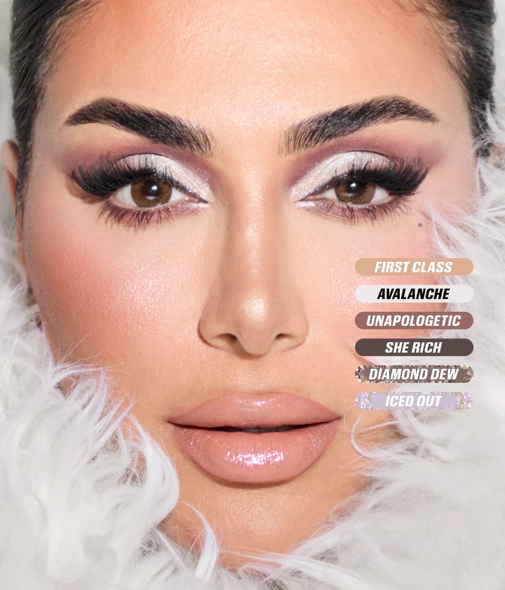 Huda Beauty US Icy Nude Eyeshadow Palette