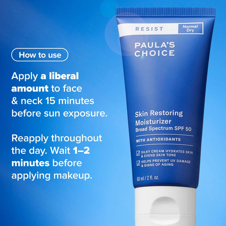 Resist Anti-Ageing Skin Restoring Moisturizer SPF 50 - GLAM MODA
