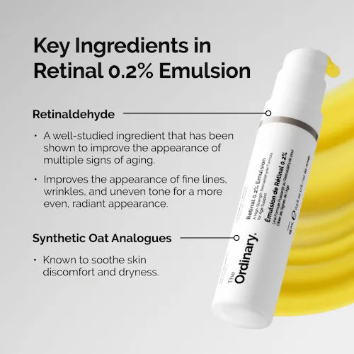 Retinal 0.2% Emulsion High-Strength Retinoid Nighttime Treatment - GLAM MODA