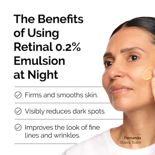 Retinal 0.2% Emulsion High-Strength Retinoid Nighttime Treatment - GLAM MODA