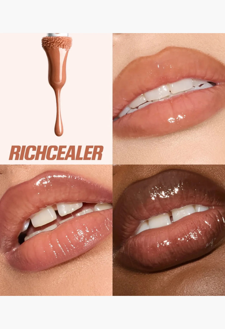 Faux Filler Extra Shine Lip Gloss RichCealer shade swatch