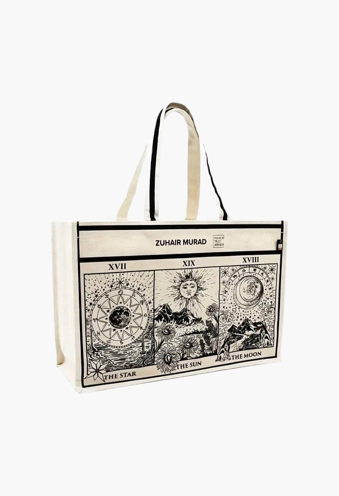 Shopping Bag in Natural - GLAM MODA