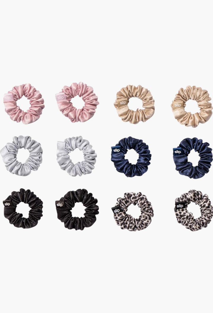 Silk Minnie Scrunchies - Classic - GLAM MODA