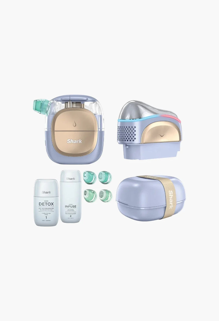 Shark Beauty FacialPro Glow + Depuff At-Home Facial in Spa Purple