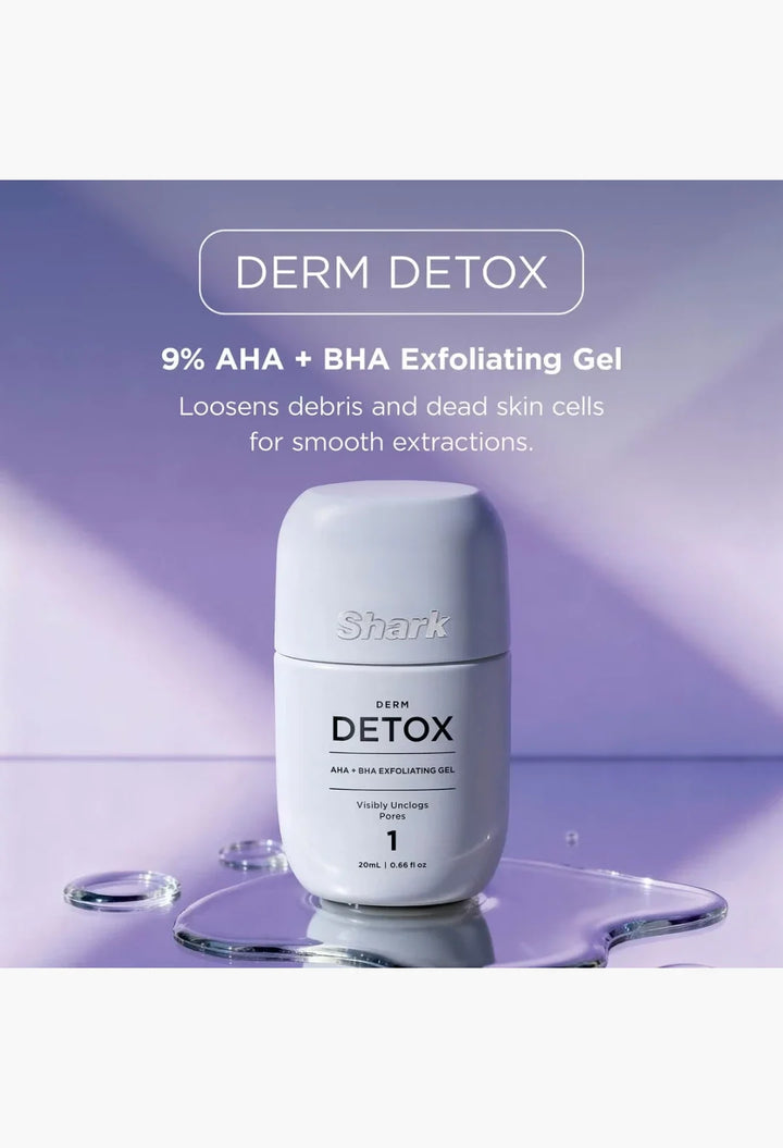 Shark Beauty FacialPro Glow + Depuff At-Home Facial in Spa Purple