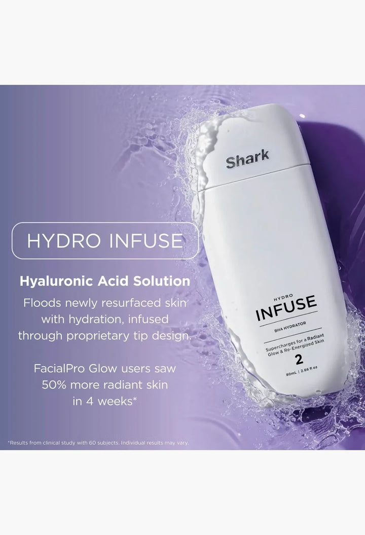 Shark Beauty FacialPro Glow + Depuff At-Home Facial in Spa Purple