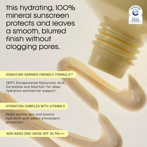 Sunny Side Up Hydrating Mineral Sunscreen, Broad Spectrum Protection SPF 30 PA+++ - GLAM MODA