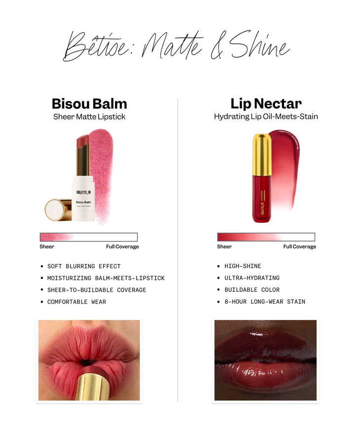 VIOLETTE_FR Bouche Duo Bêtise Edition