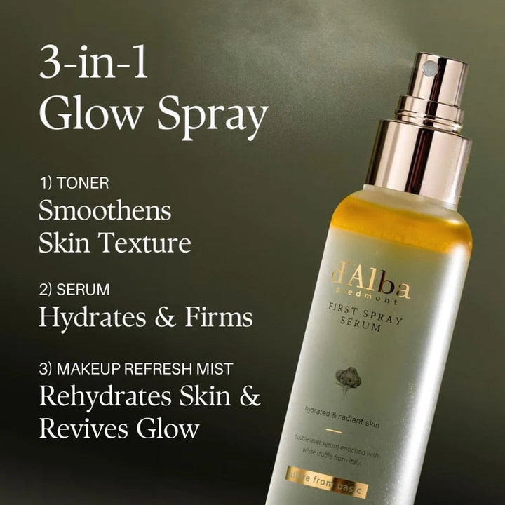 D'Alba White Truffle First Spray Serum bottle