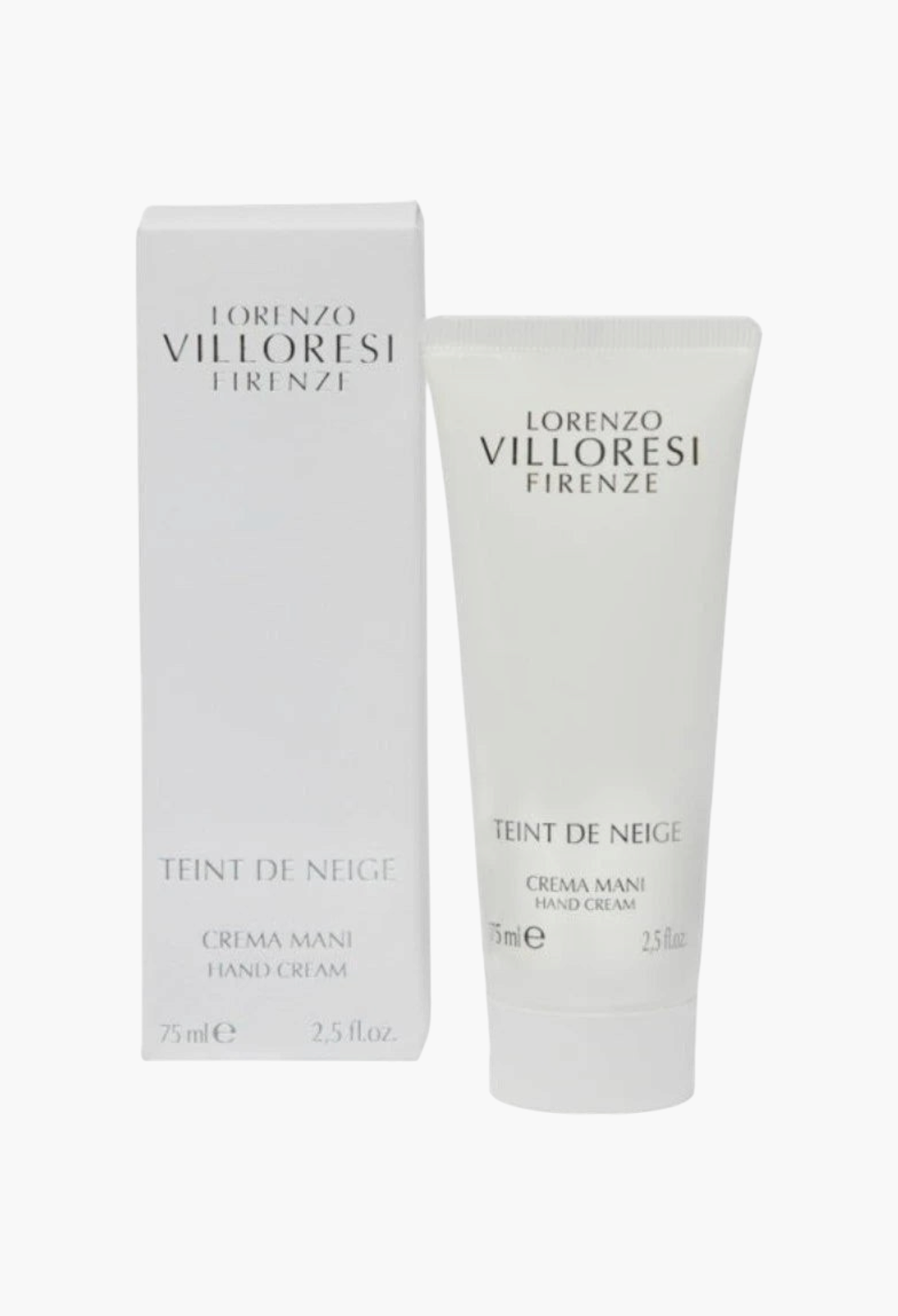 LORENZO VILLORESI Teint de Neige Hand Cream 75ml