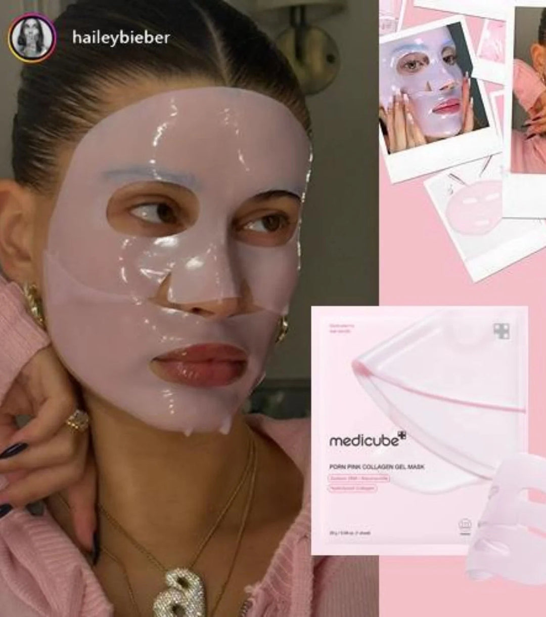 Salmon PDRN Pink Collagen Jelly Mask - GLAM MODA
