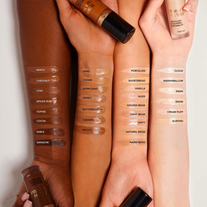 Snow - Born This Way Super Coverage Concealer - Multi-Use Sculpting Concealer - 13.5 Ml - GLAM MODA