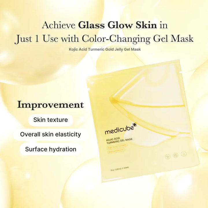 Kojic Acid Turmeric Gold Jelly Mask - GLAM MODA