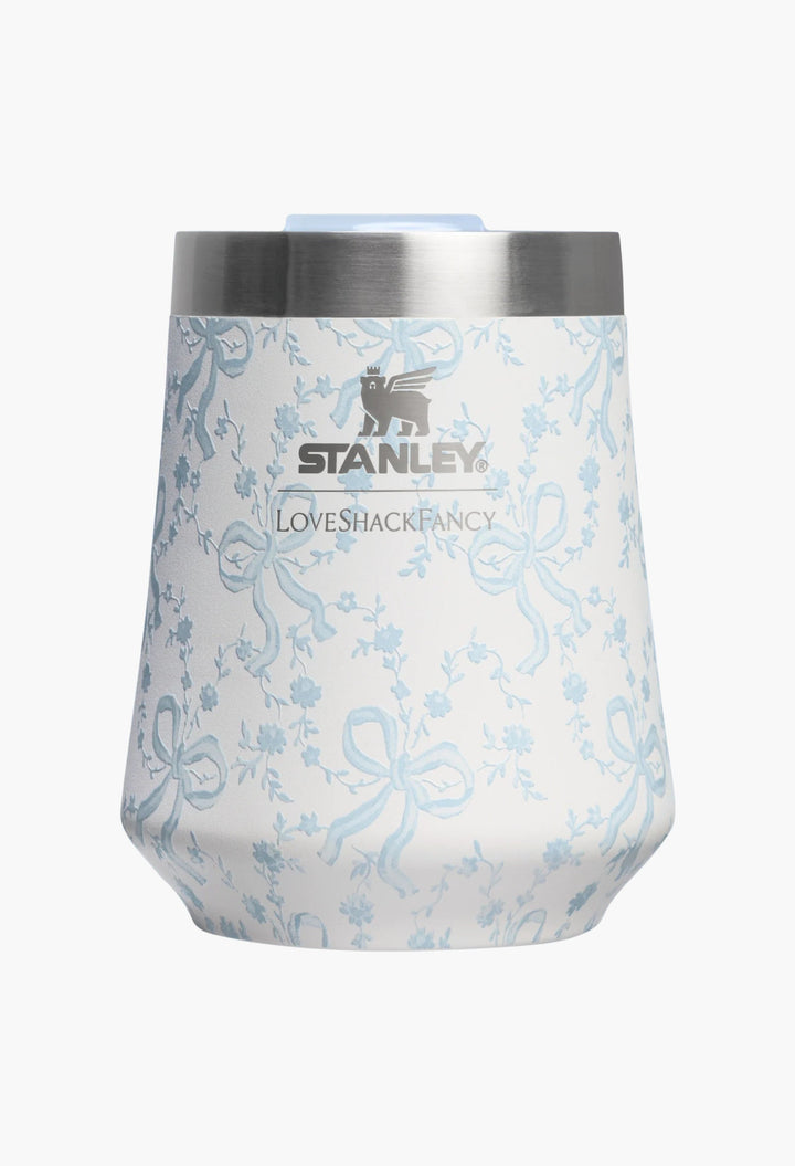 Stanley 1913 x LoveShackFancy Holiday The Reserve Wine Tumbler Set | 11 OZ (2-pack) - GLAM MODA